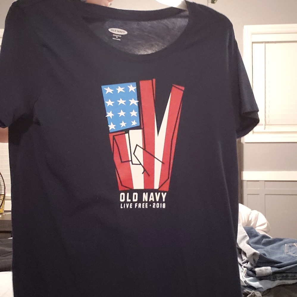 old navy patriotic t shirt